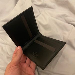 Valentino Spiked Wallet